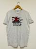 Vintage 90s Keithh Haring : Skateboarding T-Shirt / Pop Art / Skate Surf / Artwork / Rare / Streetwear / White / M