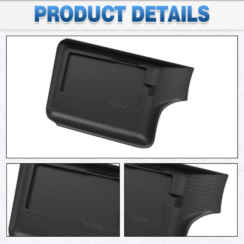 Wireless Charging Silicone Pad Black Central Control Non-Slip Charger Protector Mat for Toyota CHR C-HR 2024-2025 EU version