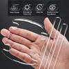 8PCS Universal Car Door Handle Protector Door Cup Protective Films Clear Stickers Anti Scratch Decals Strips Bumper Scuff Plate