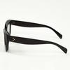[What Say] CLASSIC Television Cut Frame Sunglasses, Colored Lenses, Clear Lenses, Fashion Glasses, UV400, Men's & Women's, No Accessories (Lime