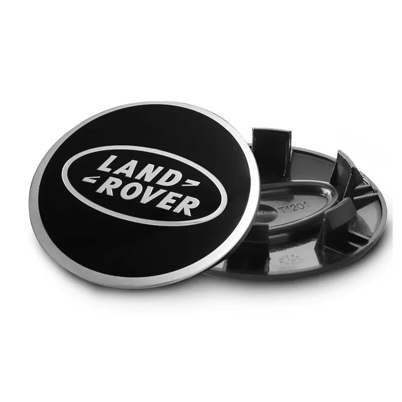 4pcs 62mm Car Styling Car Wheel Center Hub Cap Covers Badge For Landrover SVR Discovery Velar Evoque Range Rover L322 L405 L320
