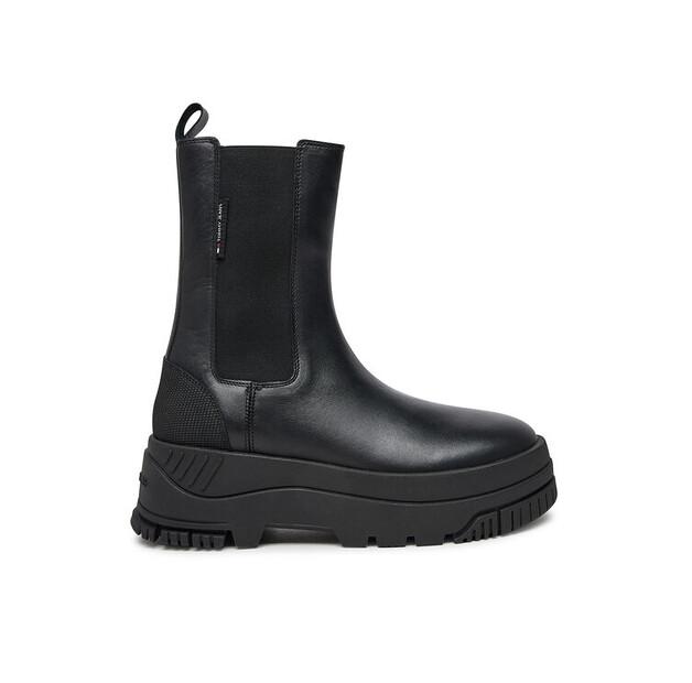 Ботинки Tommy Jeans Tjw Chelsea Flatform EN0EN02597 Black