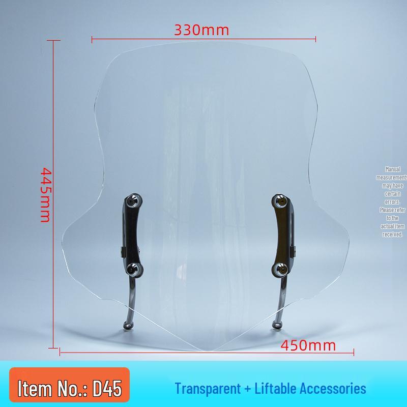 Front Windshield for Ninebot No. 9 Electric Scooter: Compatible with N and M Series