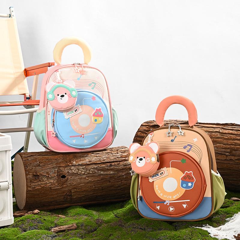 Kindergarten Backpack for 3-6 Year Olds, Preschool Children's Backpack, Children's Shoulder Bag