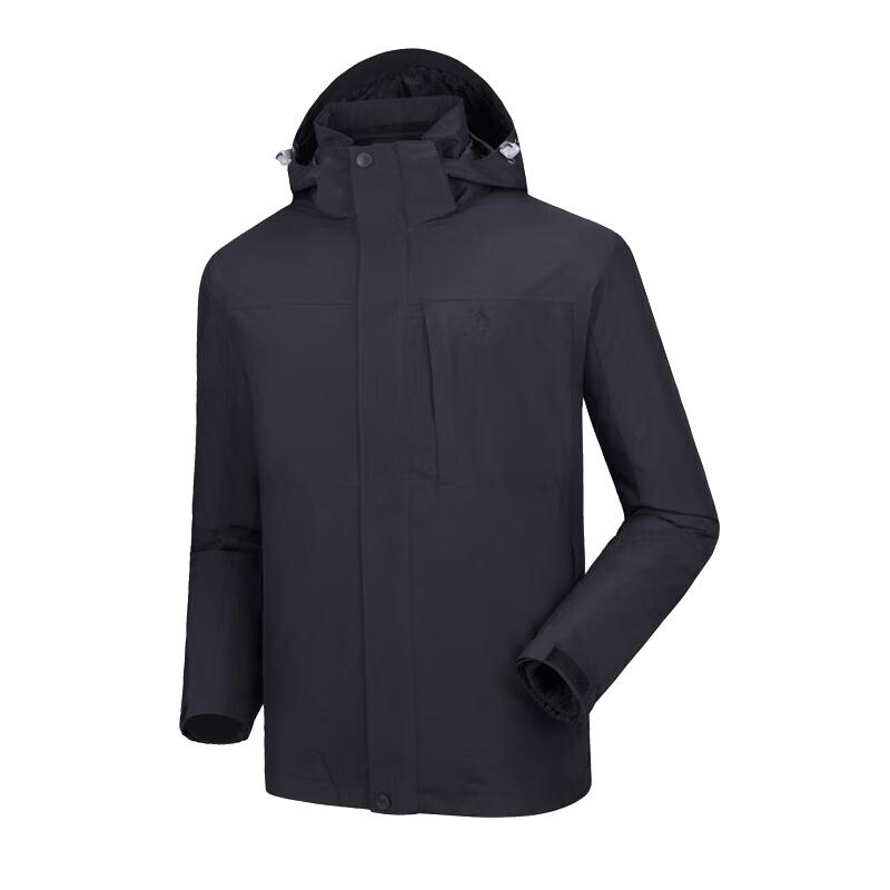 CAMEL Unisex 3-in-1 Waterproof Fleece-Lined Outdoor Jacket