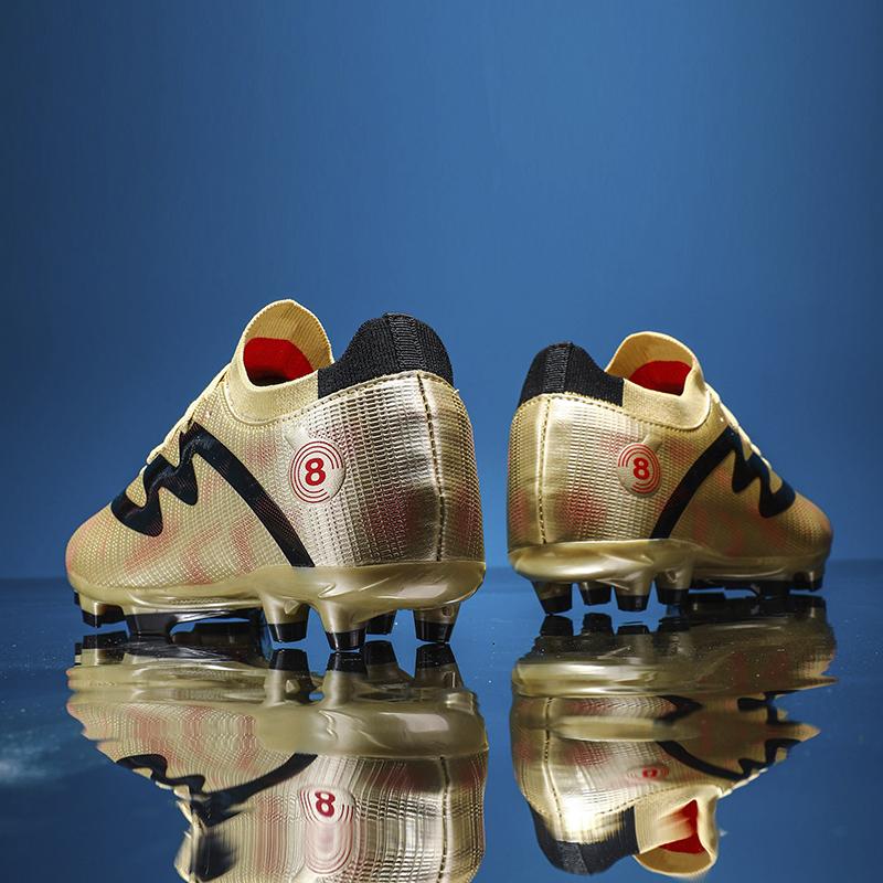 Pánské kopačky dlouhé bodce Vysoké kotníkové kopačky AG Dětské Venkovní kopačky na trávu Kopačky Tréninkové Sportovní Kopačky