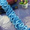 1Meters/lot 10cm Wide Colorful Satin Wave Three-dimensional Lace DIY Performance Costume Dance Dress Skirt Lace