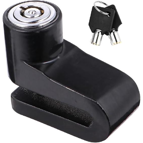 

POPETPOP 1 шт. замок дискового тормоза замок тормоза для скутера замок дискового тормоза для мотоцикла инструмент блокировки тормоза мотоцикл замок мотоцикл сигнализация замок велосипед 52X4.4cm чёрный