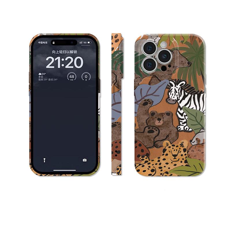 2 In 1 Super Shockproof Phone Case For iPhone 17 Pro Max 16 Pro 15 Plus 14 13 Mini 12 11 16E 17 Air Full Covered Fashion Case