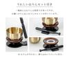 7-Piece Buddhist Altar Set [Sazanami] (6 Buddhist Altar Accessories + Bell Set, 3-inch Size) Modern Buddhist Altar Accessories, Flower Vase, Incense