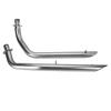 Exhaust Pipes With Silencer For Honda STEED VLX400 VLX600