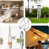 50Pcs/Set Heavy Duty Ceiling Hook Clips Rust Proof T-bar Drop Ceiling Clip  Office Decor