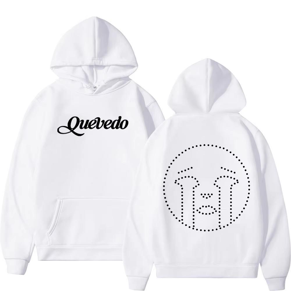 Rapper Quevedo Buenas Noches Hoodie Men's Women High Quality Long Sleeve Sweatshirts Oversized Pullovers Coat