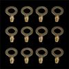 150 Pcs Brass Crimp Terminal Ring Type Cable 3.2-10.2Mm Wire Cable Connectors