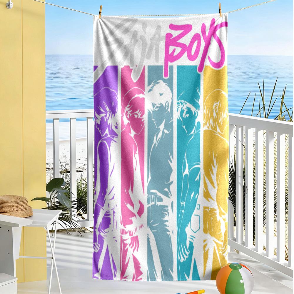 Saja Boys Beach Towel Quick-Dry Soft Microfiber Comfortable Lightweight Portable for Swimming,Beach,Camping, Travel, Beach Accessories,Gym