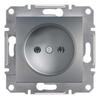 Asfora Single Socket 2P Without Frame Steel Eph3000162
