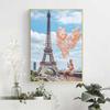 DIY Diamond Painting Iron Tower Cross Stitch Kit Mosaic Art Diamond Painting Full Circle Diamond Home Decoration