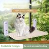 Neue Katzenhängematte Saugknopf Faltbare Hängematte Hängendes Katzennest Katzenbett Balkon Fensterglas Katzenhängematte Katzenhaus