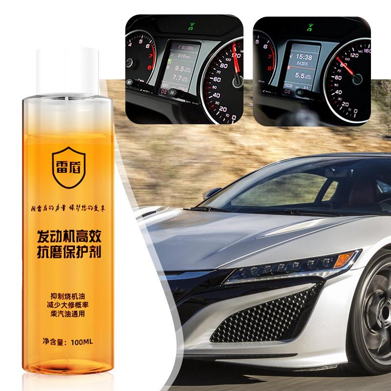 100ML Engine Repair Fluid Anti-Wear Engine Oil 3.3oz Engine Oil Noise Reduction Wear-Resistant Reduce Friction Protective Effect
