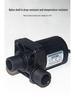 Bomba de Chuveiro Móvel Sem Escovas de Alta Temperatura 12V/24V CC & Booster Submersível para Aquecedor Solar de Água