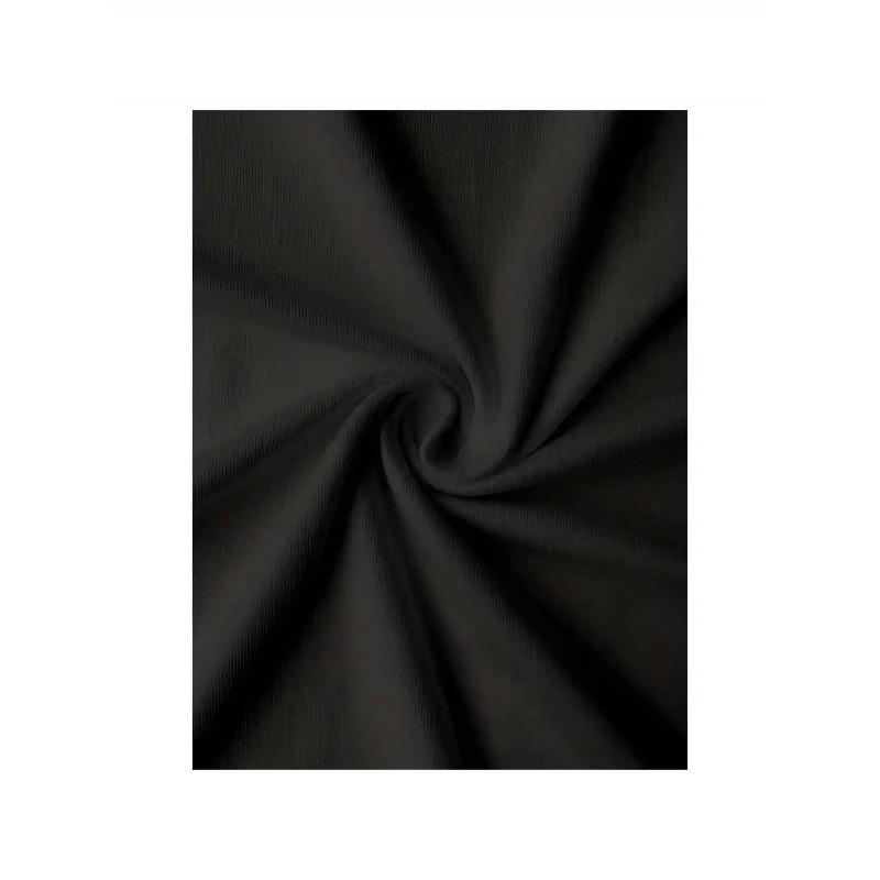 Damen T-Shirt mit kurzen Ärmeln in Normalgröße - Einfaches geometrisches Muster, Rundhalsausschnitt, Lockerer Schnitt, Lässiges Oberteil,