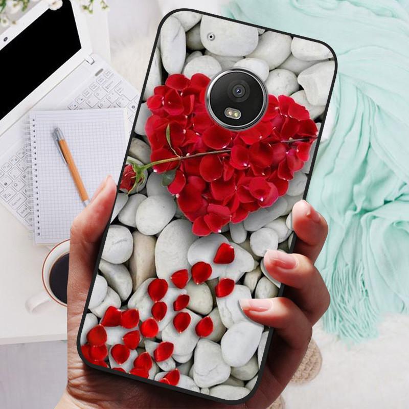 Pro Motorola Moto G5 Plus Pouzdro Černý Kryt Lev Vlk Silikonový Měkký Zadní Kryty Pro Moto G5 Plus Pouzdro Na Telefon G5+ Ochranný Kryt