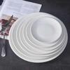 Pure White Ceramic Dinner Plates