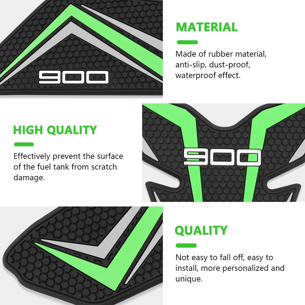 For KAWASAKI Z900 2025 Z900SE Z 900 Z900 SE 2017-2025 Motorcycle Tank Pad Side Grips Gas Fuel Oil Knee Protector Stickers Decals