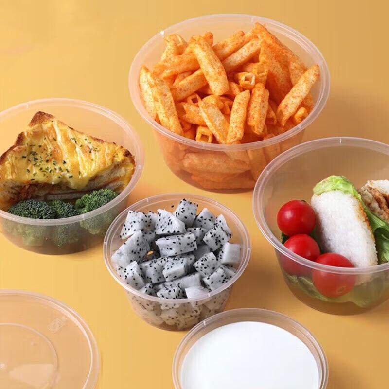 Jihang Disposable Four-Compartment Wooden Meal Box