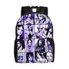 Nico Robin Anime Backpack Cartoon Travel Bags 3D Printed Casual Daypacks-SYS187