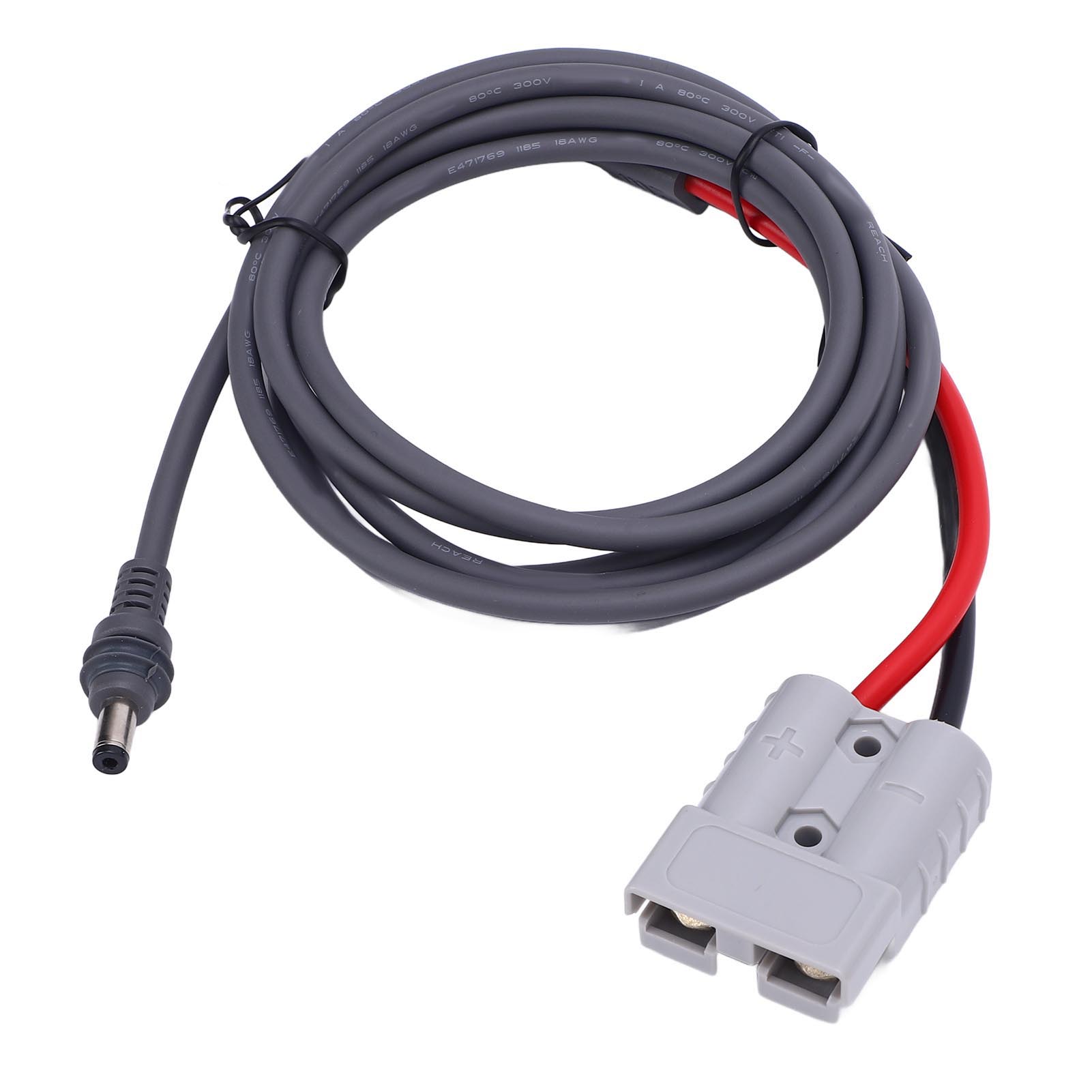

Satellite DC Power Cable Adapter 18 AWG Rain Proof Satellite Dish Antenna DC Power Plug Extension 2m / 6.56ft