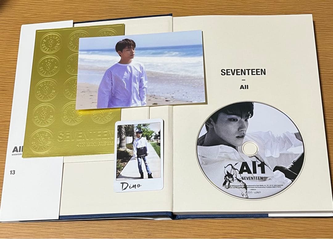 

[USED] Out of print SEVENTEEN 4th Mini album 13.ALL