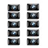 4/10/20pcs Car Steering Wheel Interior Sticker Decorative Accessories For BMW X1 X2 X3 X5 X4 X6 X7 iX3 F20 F10 F07 E70 E46 E90 E hbcp90 bzlk8