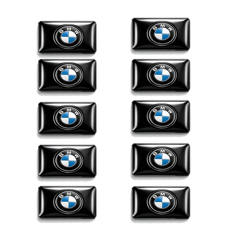 4/10/20pcs Car Steering Wheel Interior Sticker Decorative Accessories For BMW X1 X2 X3 X5 X4 X6 X7 iX3 F20 F10 F07 E70 E46 E90 E hbcp90 bzlk8