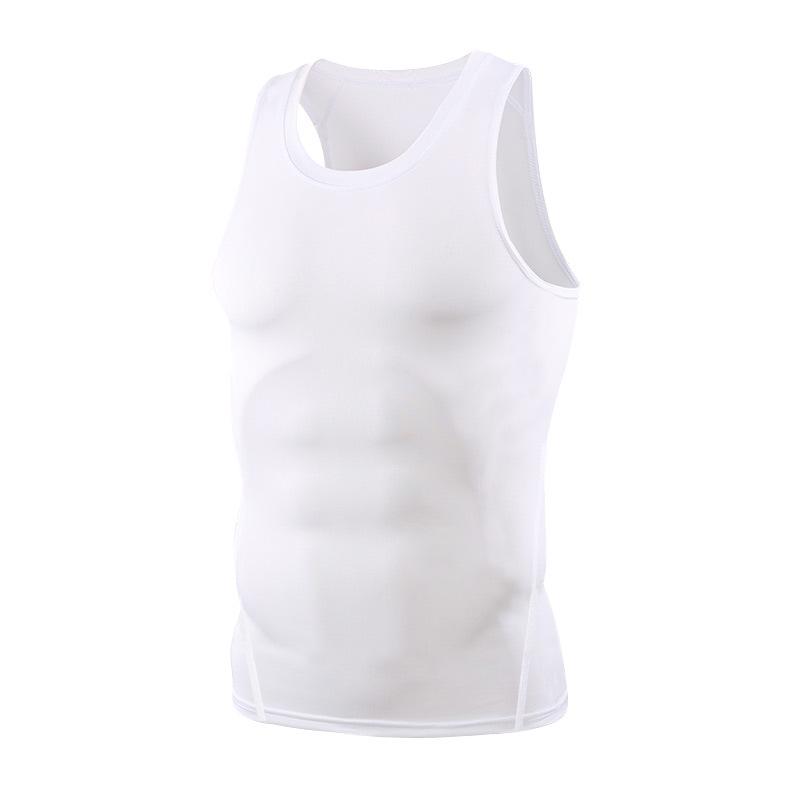 Men's Quick-Dry Sports Vest - Sleeveless Base Layer for Basketball, Running, and Training