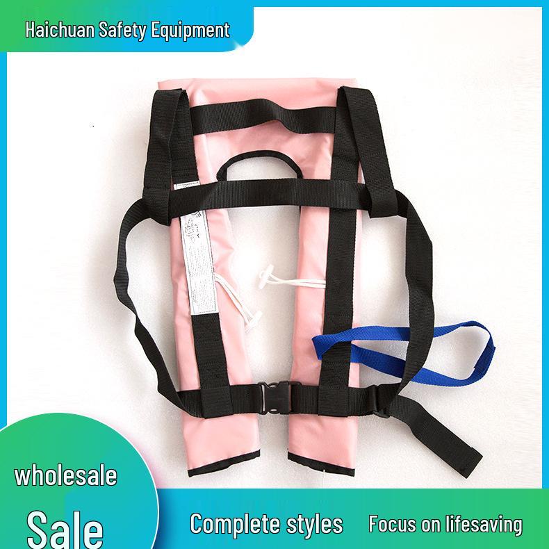 Automatic Inflatable Neck Pillow Life Vest - Multiple Colors Available
