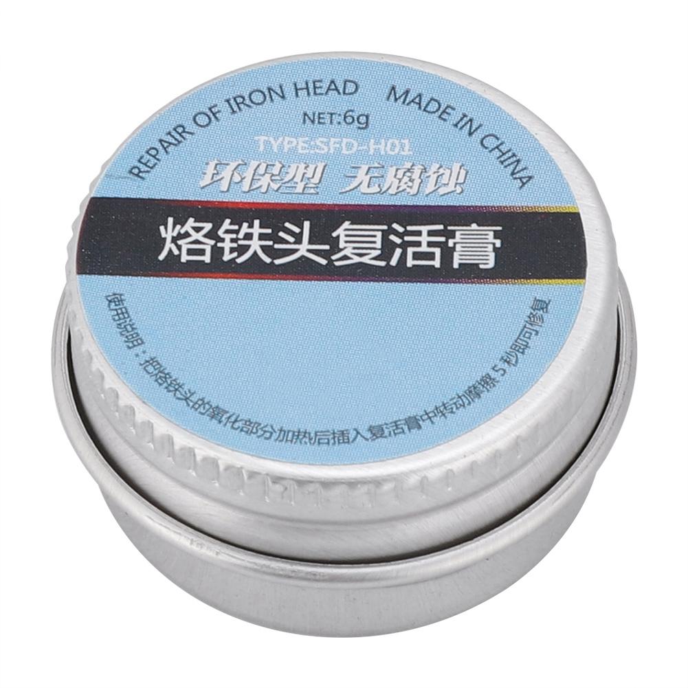 6g Soldering Iron Tip Refresher Clean Paste for Oxide Solder Head Resurrection