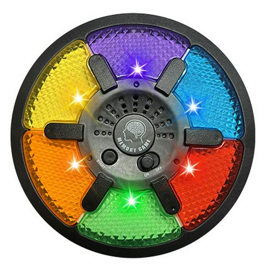 Cross-Border TEMU Memory Game: Educational Level-Advancing Flashing Training Toy