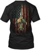 F-105 With Flag T Shirt Made In the USA Size S To 5XL