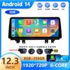 12.3" Android 14 Car Radio For BMW X1 X2 F48 F49 2016 2017 2018 2019 2020 NBT EVO Multimedia Player Carplay Auto Stereo WIFI+4G
