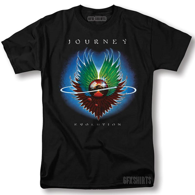Journey Shirt Evolution Rock Concert Tour Classic Vntg Graphic Design T-Shirt