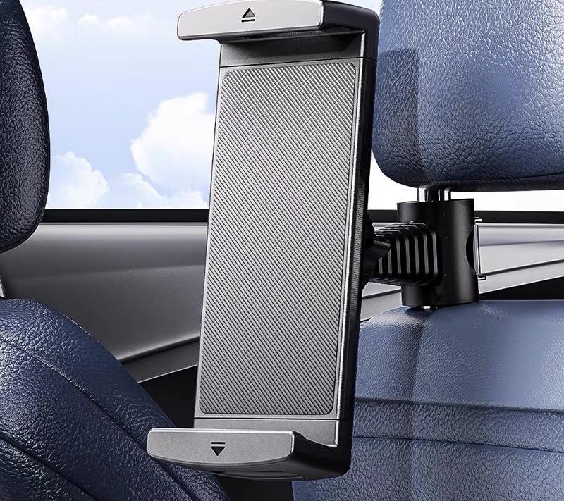 Multi-functional Rear Headrest Tablet and Phone Holder for Car