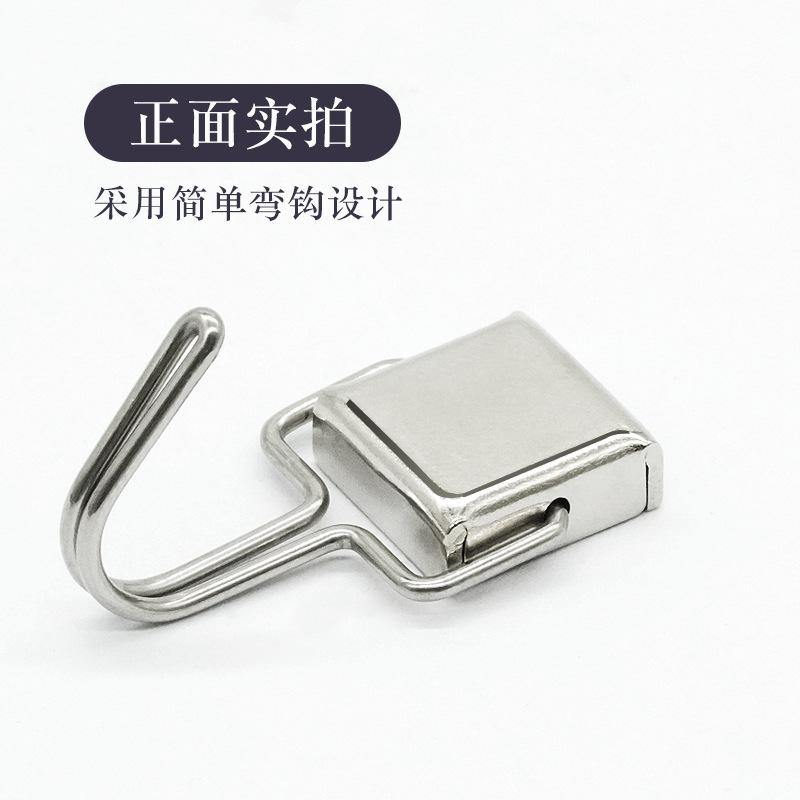 

Square Magnetic Hook Modern Household Storage 180° Rotation Simple Creative Powerful Kitchen Refrigerator Microwave Magnet Hook