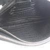Prada 1BH046 Bolsa de Ombro preto/NERO Nylon/couro Mulheres
