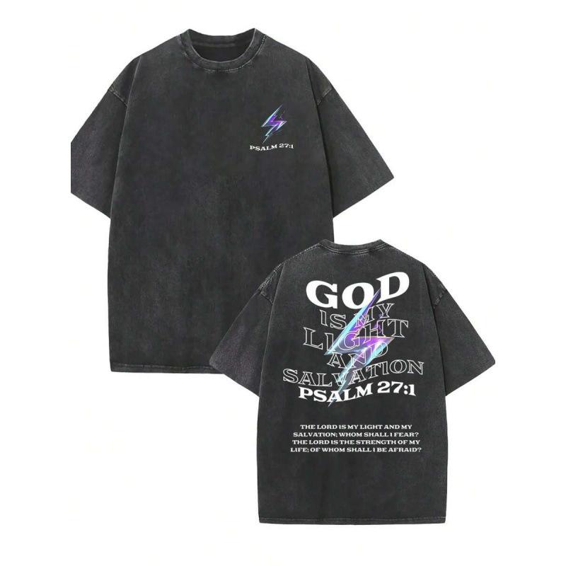 Cotton 230Doublesasherthiwdtedtsummer Washed Sidg Retro S Straight M чёрный