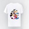 20226 Mickey Mouse Disney Club Activities Y2k Trendy Clothing Man Woman Casual Short Sleeves Sporty Tops Fashion Tshirt