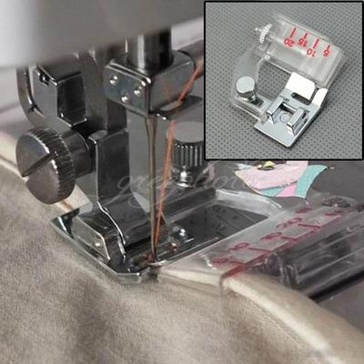 1 Stück Multifunktionale Reißverschlusstasche Stoffstreifen Nähfuß, Heim-Elektro-Nähmaschinen-Zubehör, Nähen DIY Kanten Reißverschluss Universal-Nähfuß