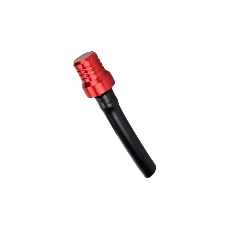 Motorcycle Gas Fuel Cap Single Way Valves Vent Breather Hoses Tubes for Motocross Quad Dirt Pit Bike Fuel Tank Breather Pipe