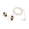 Wired Monitor Earbuds Crisp Treble Powerful Bass Pure Copper   Unit Monitor Earphone with Detachable   Cable