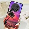 Case For Honor Magic 8 8Pro Luxury Fashion Tempered Glass Phone Back Cover For Honor Magic8 Funda Camera Protection Casing Funda